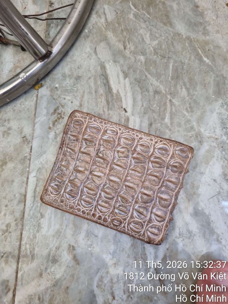 Ví nam da cá sấu màu trắng. Mua bán Túi xách tại Thành phố Bà Rịa Bà Rịa - Vũng Tàu được đăng bởi Trịnh Tuấn hình 1
