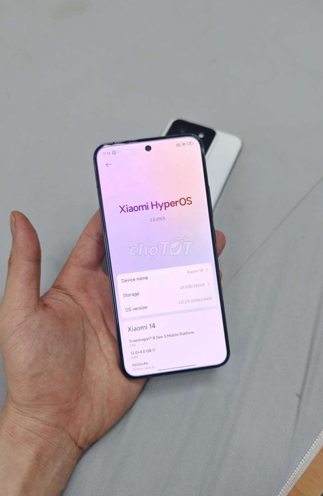 Xiaomi 14 12/256Gb Zin Đẹp, Giá Tốt. Rom Gốc. Mua bán Điện thoại tại Quận Tân Phú Tp Hồ Chí Minh được đăng bởi Kiên Android Shop hình 6