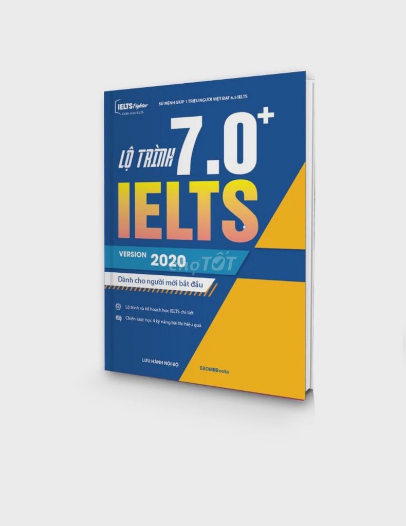 Sách Lộ trình 7.0 Ielts và phủ xanh ielts