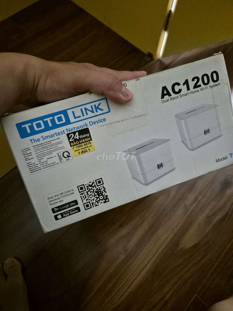 Hệ thống Mesh router Toto link 2 cục
