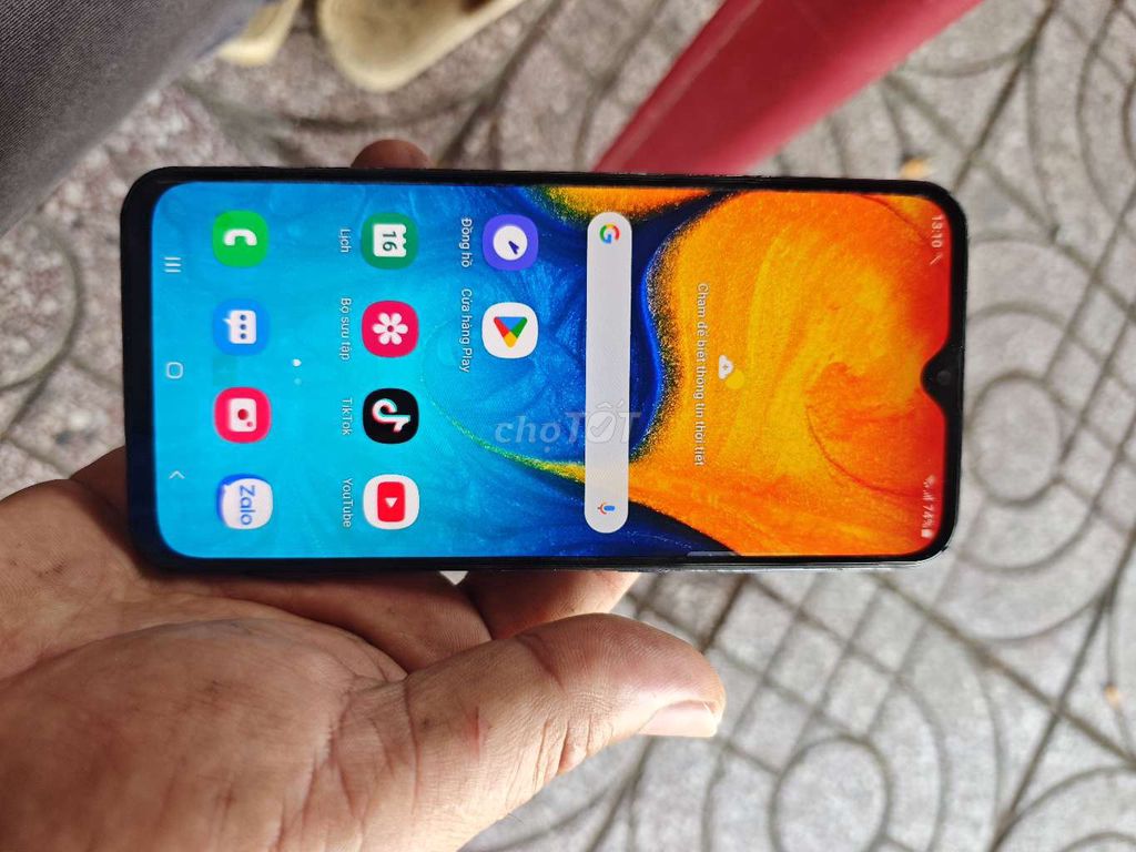 Samsung A20 32GB Xanh Đã qua sử dụng. Mua bán Điện thoại tại Quận Cái Răng Cần Thơ được đăng bởi Bá Hùng 3042 hình 1
