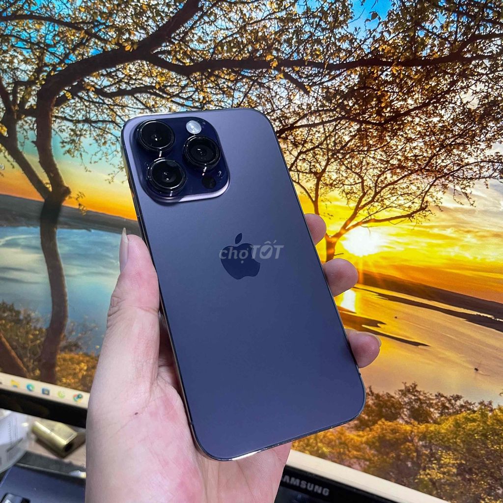 14 Pro 256GB Tím main zin màn zin. có góp. Mua bán Điện thoại tại Thành phố Biên Hòa Đồng Nai được đăng bởi Đạt mobile hình 1