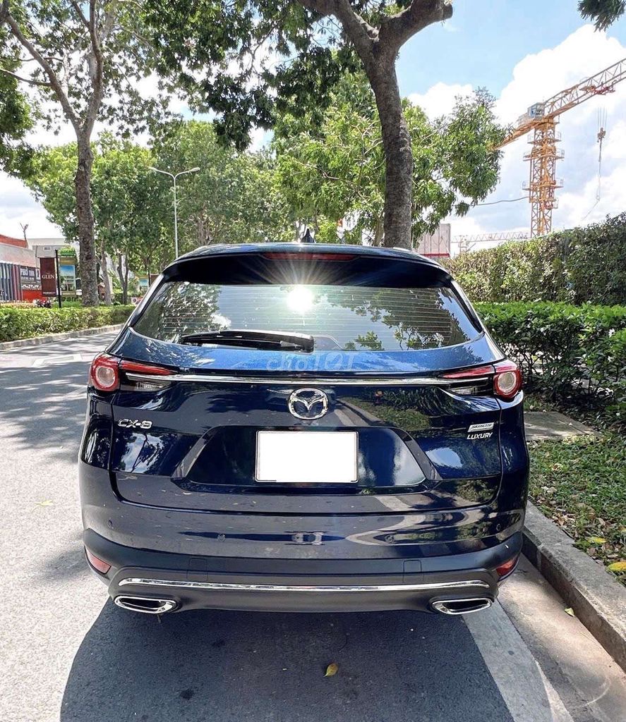 Mazda CX8 Luxury 2021 xanh Cavansite siêu đẹp