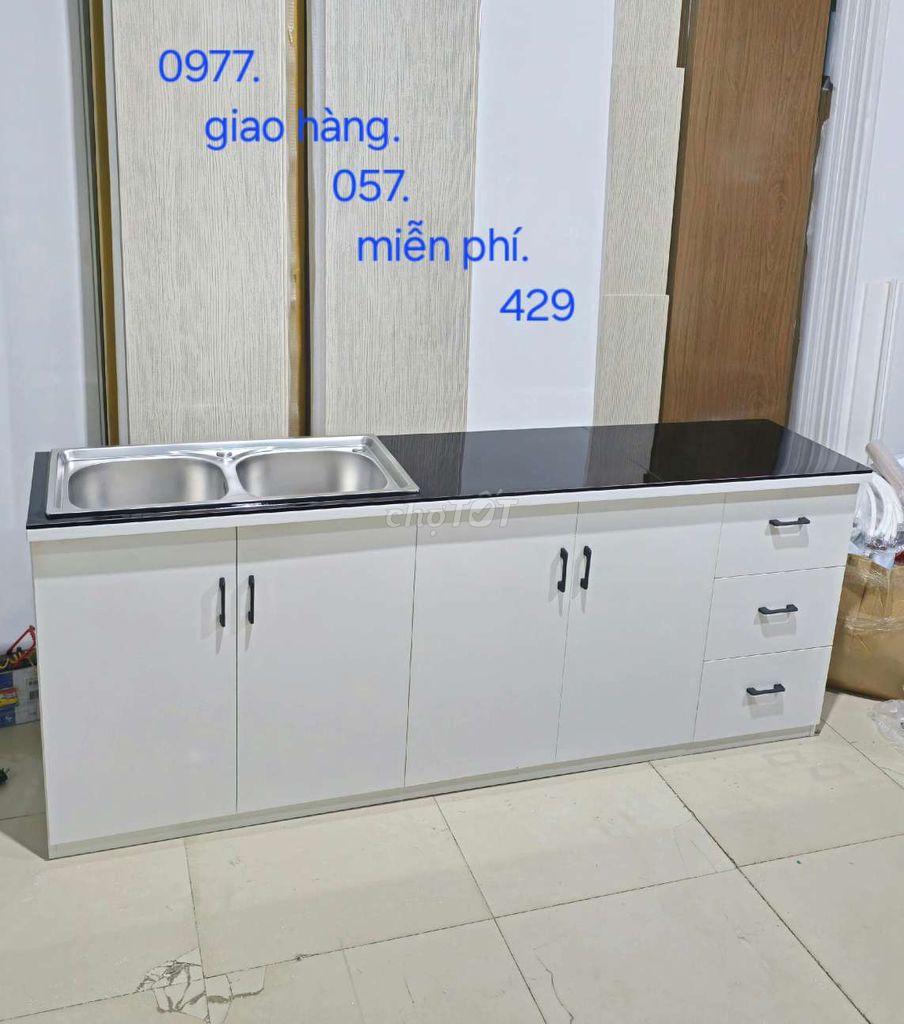 Tủ bếp Nhựa Trắng 2m03cm. Mua bán Tủ, kệ gia đình tại Thành phố Thủ Đức Tp Hồ Chí Minh được đăng bởi lê xuân hình 1