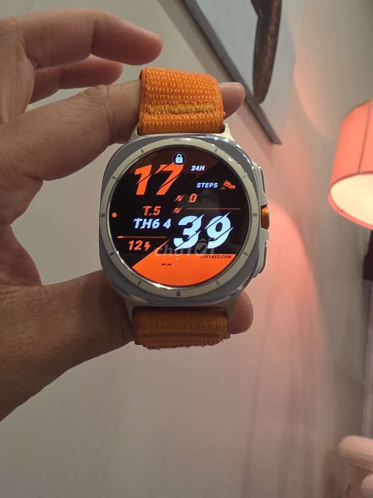 Samsung Galaxy Watch Ultra Cam Đã qua sử dụng. Mua bán Thiết bị đeo thông minh tại Quận Hoàn Kiếm Hà Nội được đăng bởi Dũng hình 1