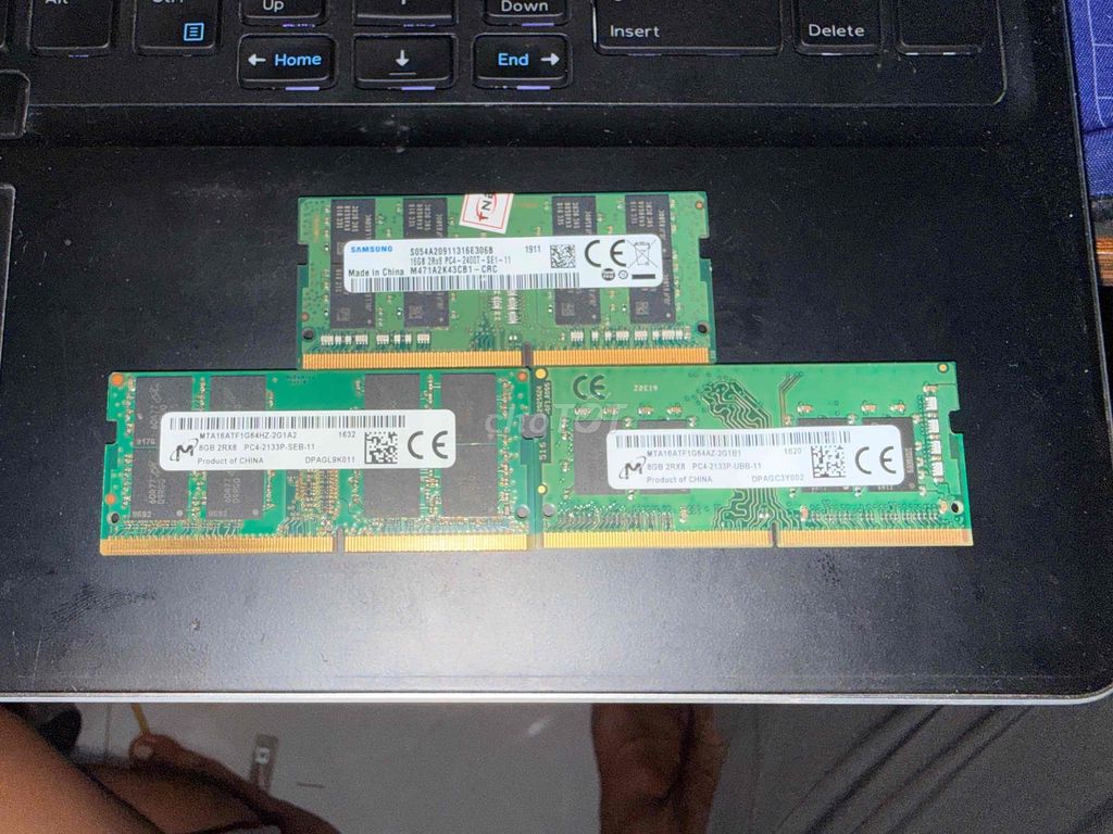 RAM laptop Samsung 8GB 2133MHz Micron Mới. Mua bán Linh kiện (RAM, Card...) tại Huyện Tân Yên Bắc Giang được đăng bởi hồn ma 123 hình 1