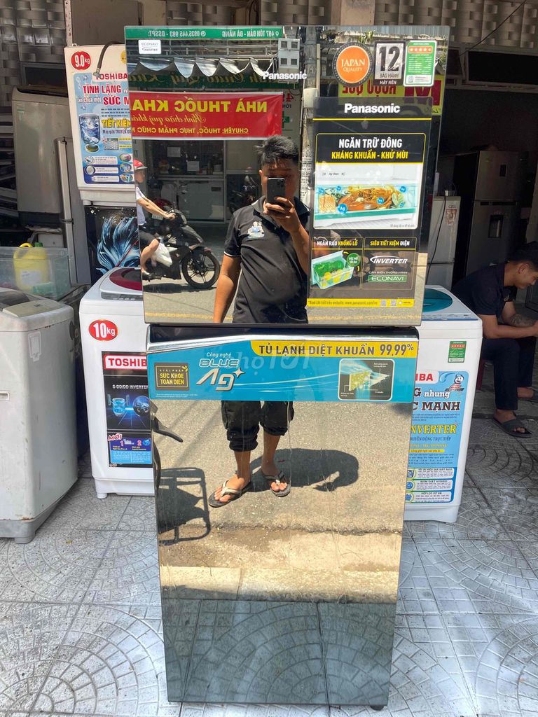 thanh lí tủ lạnh banasonit invettơ còn mới ạ. Mua bán Tủ lạnh tại Quận Cẩm Lệ Đà Nẵng được đăng bởi Nguyễn Tấn khang hình 1