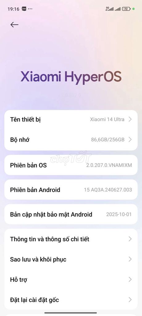Xiaomi 14 Ultra 12GB/256GB Đen. Mua bán Điện thoại tại Quận Hai Bà Trưng Hà Nội được đăng bởi Tú hình 1