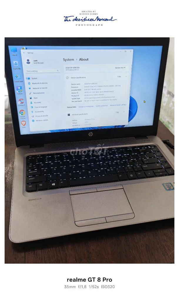 HP Elitebook 840 G3 i7 Gen 6 8GB/128GB FHD Bạc. Mua bán Laptop tại Thành phố Buôn Ma Thuột Đắk Lắk được đăng bởi Canh vietnam hình 1