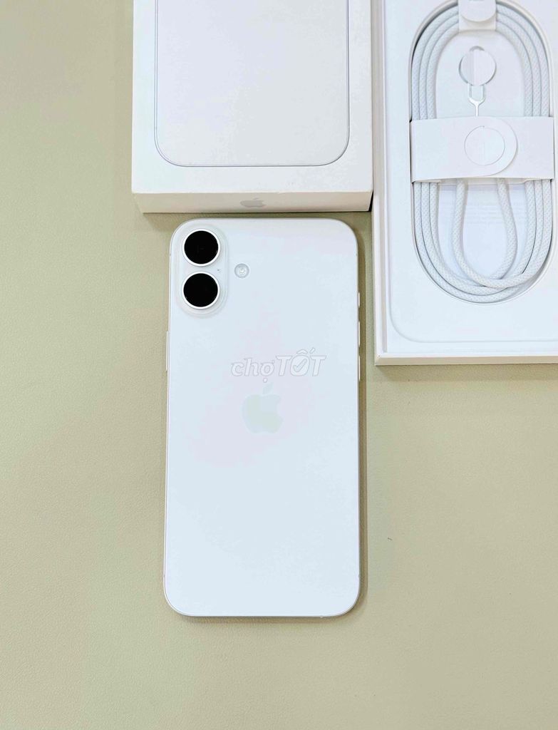 iPhone 16 Plus White 256Gb sạc ít bh 4/2027. Mua bán Điện thoại tại Quận Thanh Khê Đà Nẵng được đăng bởi Thiện Lê TShop 16 Lê Đình Lý hình 1