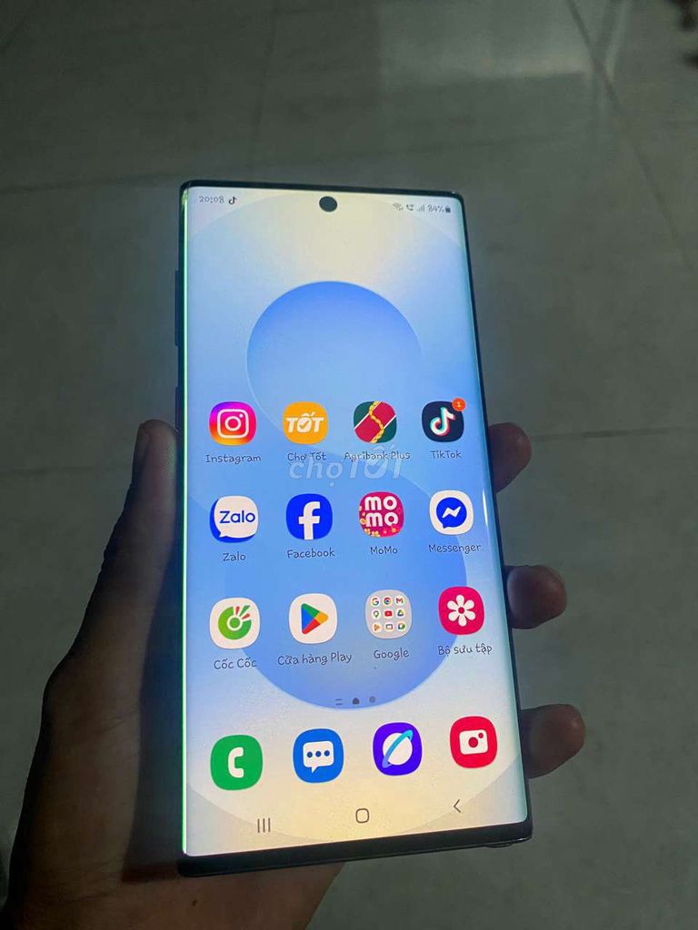 Samsung Note 10 5G Xám Đã dùng. Mua bán Điện thoại tại Huyện Chợ Lách Bến Tre được đăng bởi Hoàng Anh hình 1