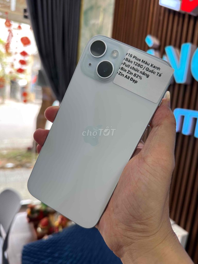 🍎IPHONE 15 Plus  Zin All Áp / QT. Mua bán Điện thoại tại Thành phố Huế Thừa Thiên Huế được đăng bởi Hoàng Lộc Smartphone  hình 1