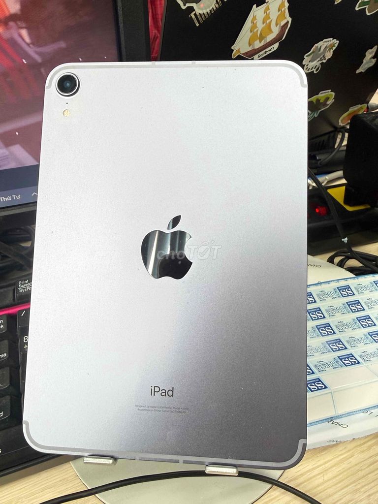 Apple iPad mini 6 5G-64GB Tím. Mua bán Máy tính bảng tại Quận Phú Nhuận Tp Hồ Chí Minh được đăng bởi Lâm Phước hình 1