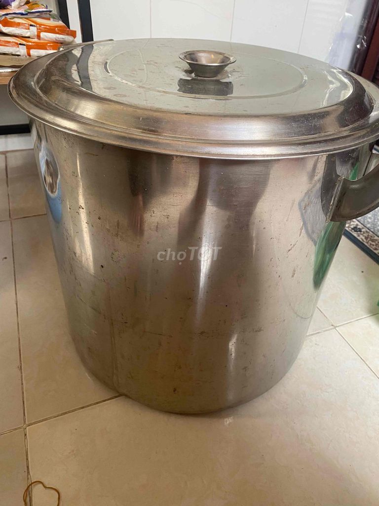 Nồi Inox Bạc 42cm. Mua bán Dụng cụ nhà bếp tại Quận Bình Tân Tp Hồ Chí Minh được đăng bởi 212_Lý Thanh Phương hình 1