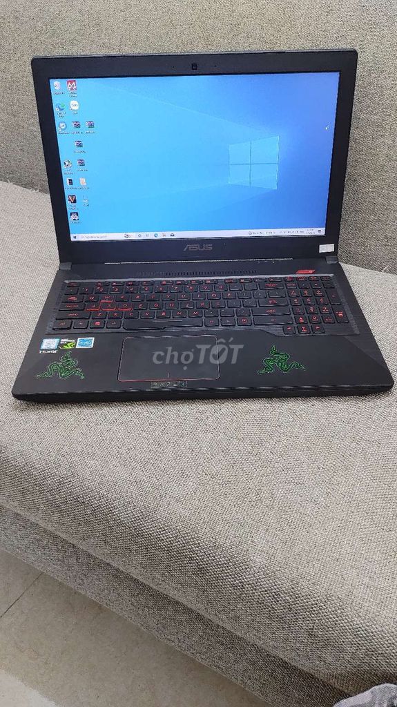 Asus TUF FX504 i7 7700HQ 8GB/128GB+500GB Đen. Mua bán Laptop tại Quận Tây Hồ Hà Nội được đăng bởi Đặng Cao Sơn hình 1