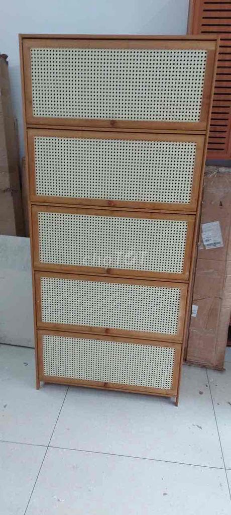 Tủ gỗ Vintage 5 tầng 170cm. Mua bán Tủ, kệ gia đình tại Quận Bình Tân Tp Hồ Chí Minh được đăng bởi Thanh Hoài hình 1