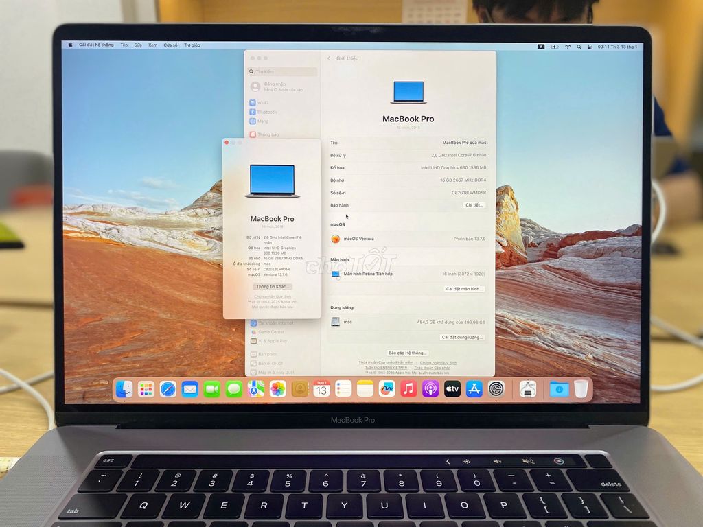 Macbook Pro 16inch 2019 Core i7 & Core i9. Mua bán Laptop tại Quận 10 Tp Hồ Chí Minh được đăng bởi MACVN hình 1