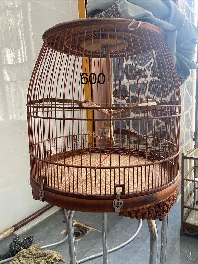 Lồng chim Gỗ Nâu. Mua bán Phụ kiện, Thức ăn, Dịch vụ tại Thị xã Tân Uyên Bình Dương được đăng bởi A Vân hình 1