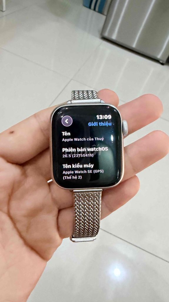 Apple Watch SE (GPS) Gen 2 40mm Trắng. Mua bán Thiết bị đeo thông minh tại Quận Phú Nhuận Tp Hồ Chí Minh được đăng bởi Thanh Thủy hình 1