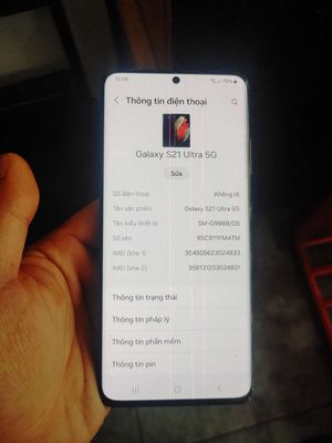 Samsung s21 ultra 2 sim vật lý ram 12g bán giao lư. Mua bán Điện thoại tại Quận 10 Tp Hồ Chí Minh được đăng bởi Thịnh