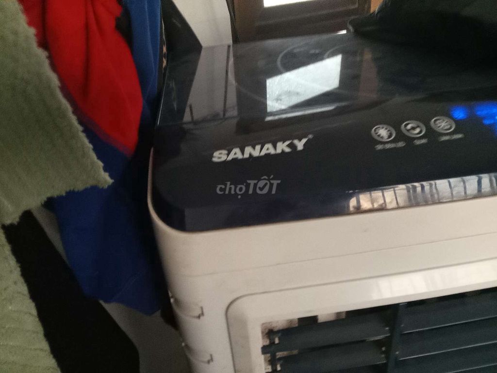 Quạt hơi nước Sanaky Trắng. Mua bán Quạt tại Huyện Đồng Phú Bình Phước được đăng bởi Hoài Quân Tôn Thất hình 1