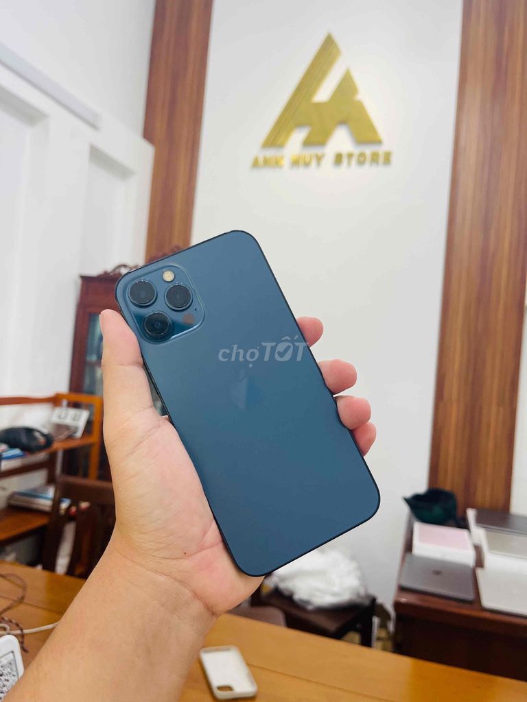 iPhone 12 Pro Max 128GB Xanh. Mua bán Điện thoại tại Quận Ninh Kiều Cần Thơ được đăng bởi ĐIỆN THOẠI LAPTOP ANH HUY hình 1