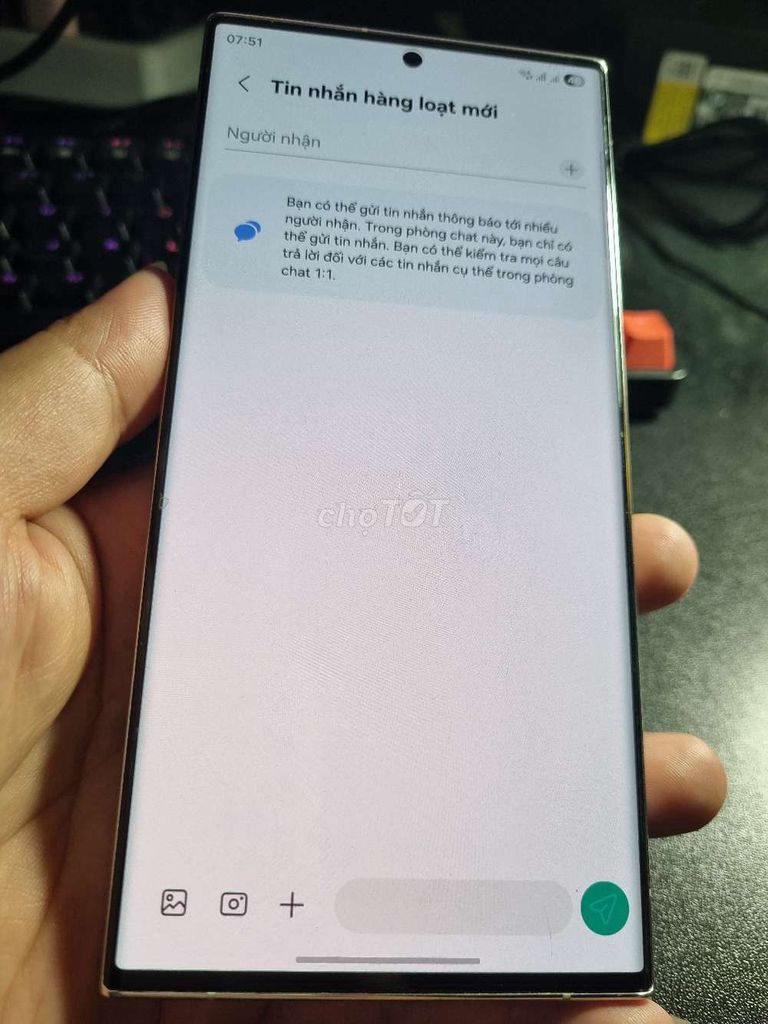 Samsung Galaxy S23 Ultra 256GB Trắng. Mua bán Điện thoại tại Quận Hà Đông Hà Nội được đăng bởi Văn Tiến hình 1