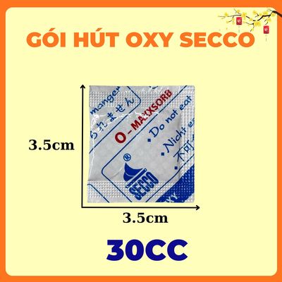 Gói hút oxy Secco 30cc chống ẩm mốc thực phẩm. Mua bán Đồ ăn, thực phẩm và các loại khác tại Quận 12 Tp Hồ Chí Minh được đăng bởi Công Ty Hút Ẩm Thịnh Phong