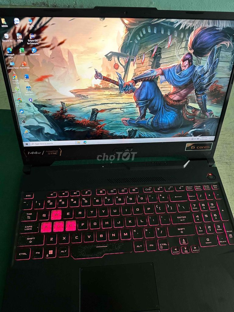 Laptop Asus TUF Gaming A15 Đen. Mua bán Laptop tại Quận Hải Châu Đà Nẵng được đăng bởi I Love you hình 1