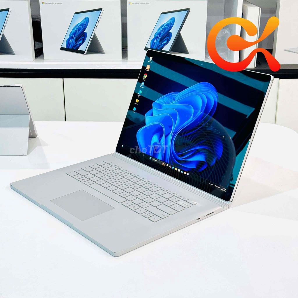 Microsoft Surface Book 2 i7 16GB/256GB 15 inch Bạc. Mua bán Laptop tại Quận Đống Đa Hà Nội được đăng bởi QyQyStore hình 1