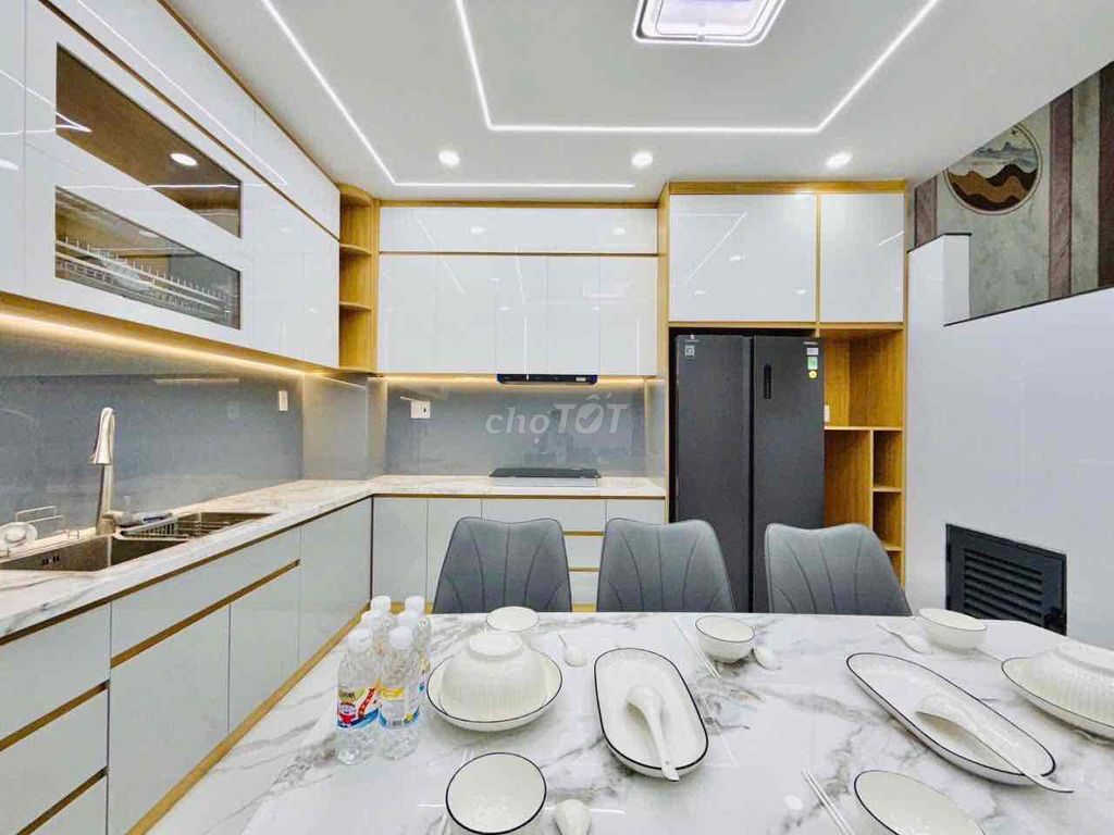 HXH ĐỖ CỔNG-NHÀ MỚI ĐẸP-55M2-NGANG 5,8M-5TẦNG-BÙI QUANG LÀ GV-6,5TỶ TL