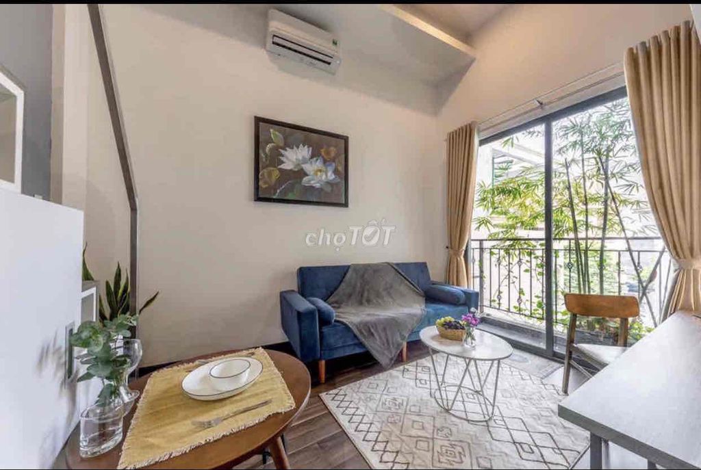 🐳 Studio 35m2 With Balcony_Windows_Cho Pet_Thang Máy_Quận 1