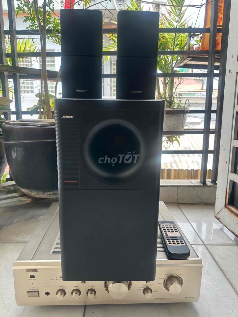 Bán cả bộ Ampli Denon PMA-1500RII Vàng loa bose. Mua bán Tivi, Âm thanh tại Quận Bình Tân Tp Hồ Chí Minh được đăng bởi Tùng Nè hình 1