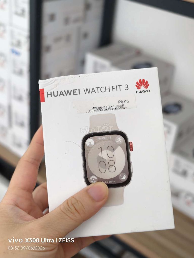 Huawei Watch Fit 3 Đen Mới. Mua bán Thiết bị đeo thông minh tại Thành phố Thủ Đức Tp Hồ Chí Minh được đăng bởi beephone SG hình 1