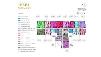 Bán căn 3PN block B dự án Elysian