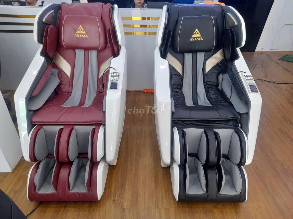 Ghế massage ASAMA Đỏ Đen. Mua bán Bàn ghế tại Thành phố Phan Rang-Tháp Chàm Ninh Thuận được đăng bởi Trần Nguyễn Thị Trân hình 1