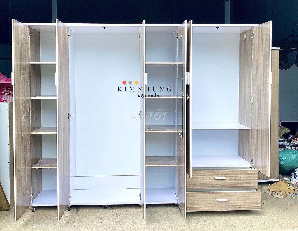 TỦ 6 CÁNH TỦ 6 CÁNH TỦ 6 CÁNH TỦ 6 CÁNH. Mua bán Tủ, kệ gia đình tại Quận 12 Tp Hồ Chí Minh được đăng bởi NTTL Nhung hình 1