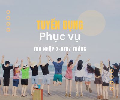 PHỤC VỤ QUẬN 1 FULL TIME/ PART TIME