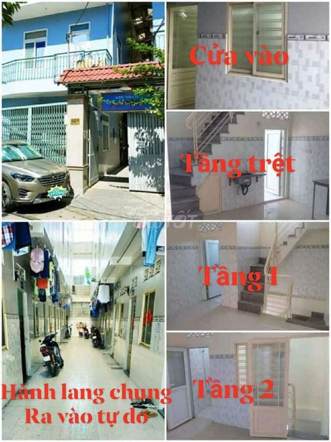 cho gia đình thuê nhà nguyên căn liền kề 1 trệt 2 lầu
