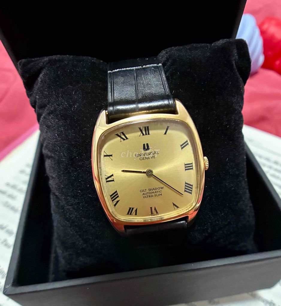 Đồng hồ Universal Geneve Nam Dây da Vàng. Mua bán Đồng hồ tại Thành phố Thủ Đức Tp Hồ Chí Minh được đăng bởi Nguyễn thanh ha hình 1