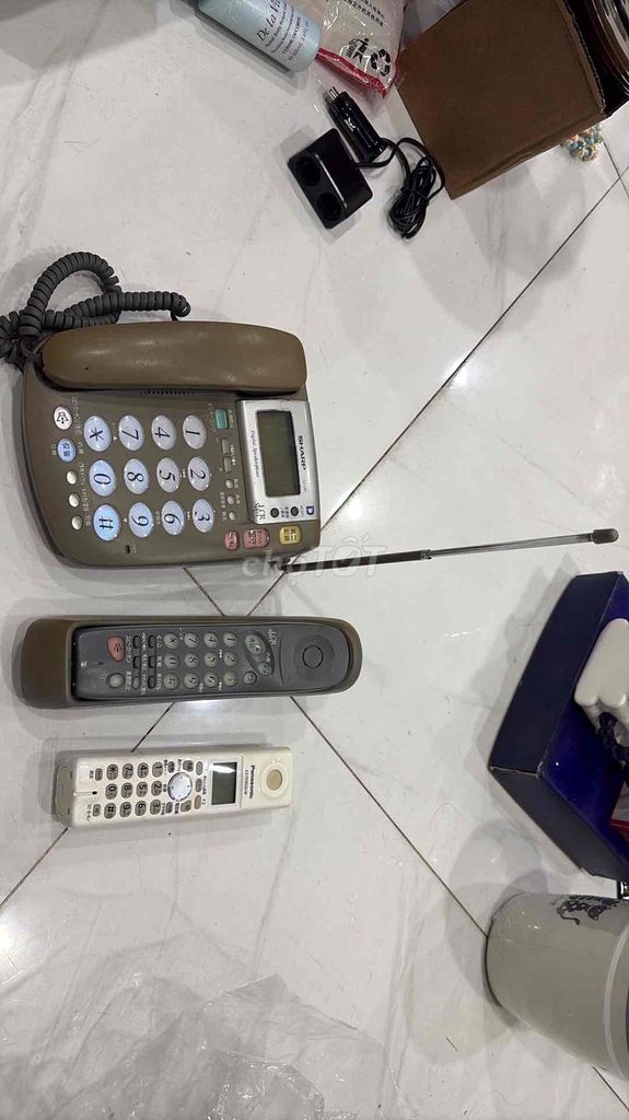 Điện thoại Sharp Digital Speakerphone Nâu. Mua bán Điện thoại tại Quận 8 Tp Hồ Chí Minh được đăng bởi Trung hình 1
