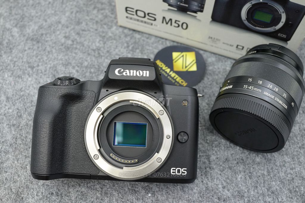 Canon M50 15-45 fullbox