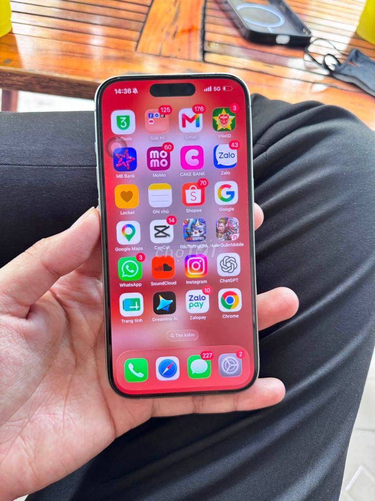 Apple iPhone 15 Pro 128GB Xám Đã sử dụng. Mua bán Điện thoại tại Quận 1 Tp Hồ Chí Minh được đăng bởi Hội Đồ Điện Tử hình 1