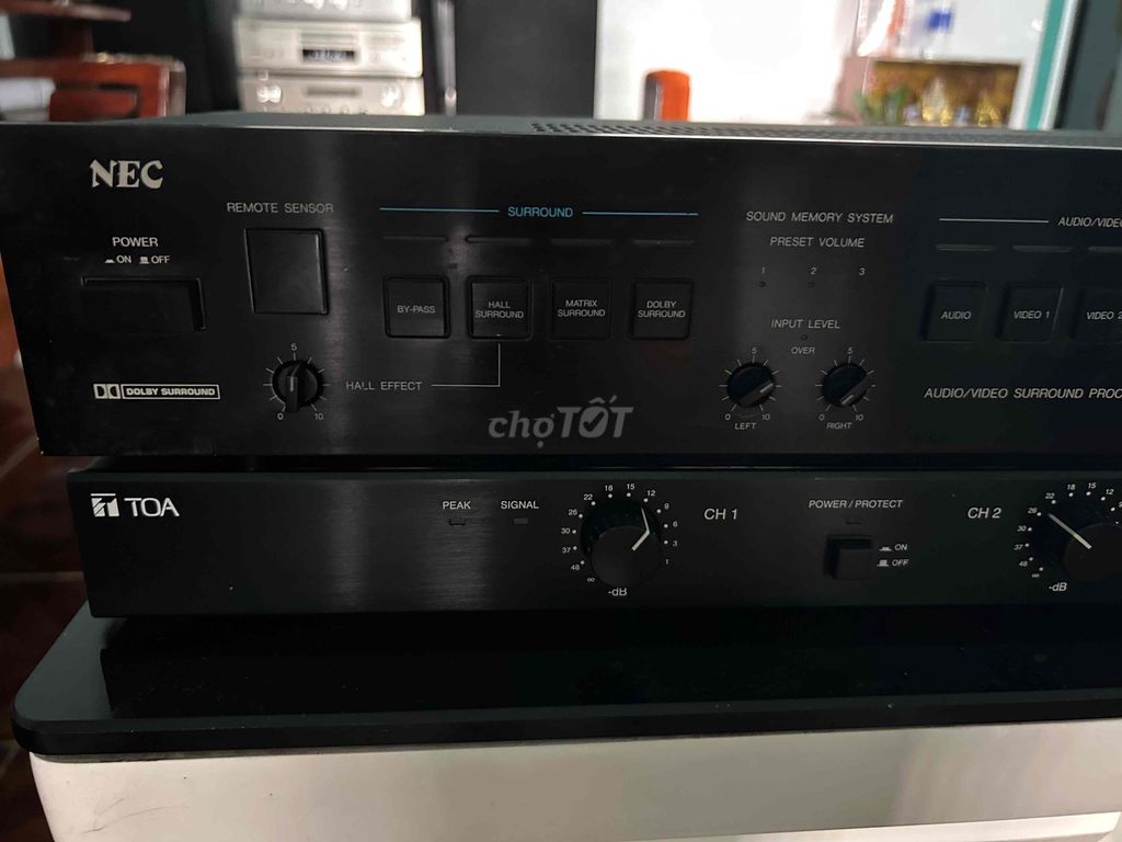 Amply NEC AV-250 Đen. Mua bán Tivi, Âm thanh tại Huyện Củ Chi Tp Hồ Chí Minh được đăng bởi A Phong hình 1