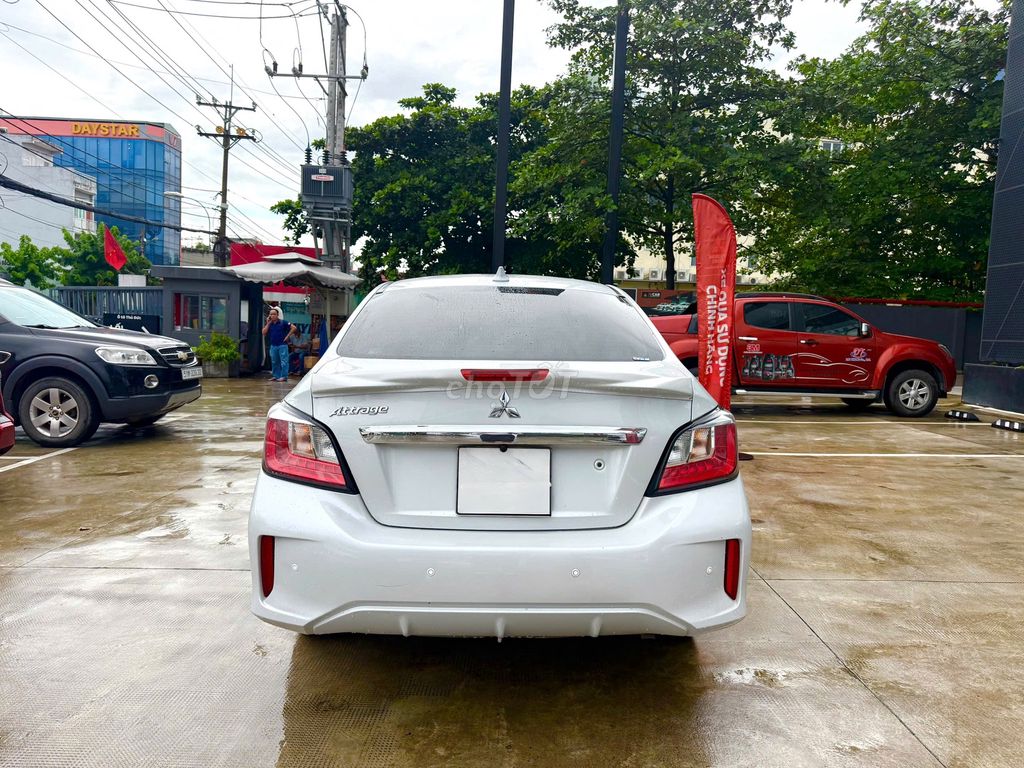 Mitsubishi Attrage CVT 2020 Trắng - Odo 66.000km. Mua bán Ô tô tại Thành phố Thủ Đức Tp Hồ Chí Minh được đăng bởi Mitsubishi Chính Hãng hình 7