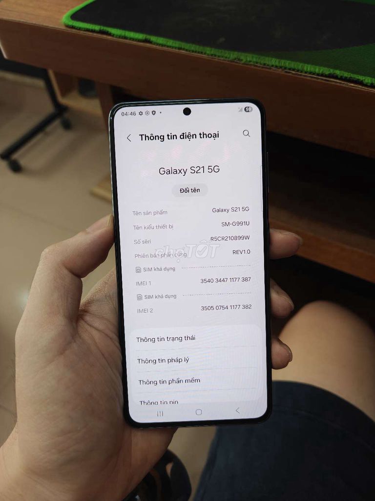 Samsung Galaxy S21 5G zin nguyên bản. Mua bán Điện thoại tại Quận Thanh Xuân Hà Nội được đăng bởi cửa hàng điện thoại giá rẻ hình 1
