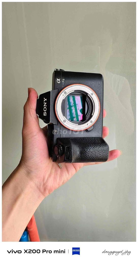 Máy ảnh Sony A7 II Đen. Mua bán Máy ảnh, Máy quay tại Quận Tân Phú Tp Hồ Chí Minh được đăng bởi Phệ KLaps hình 1