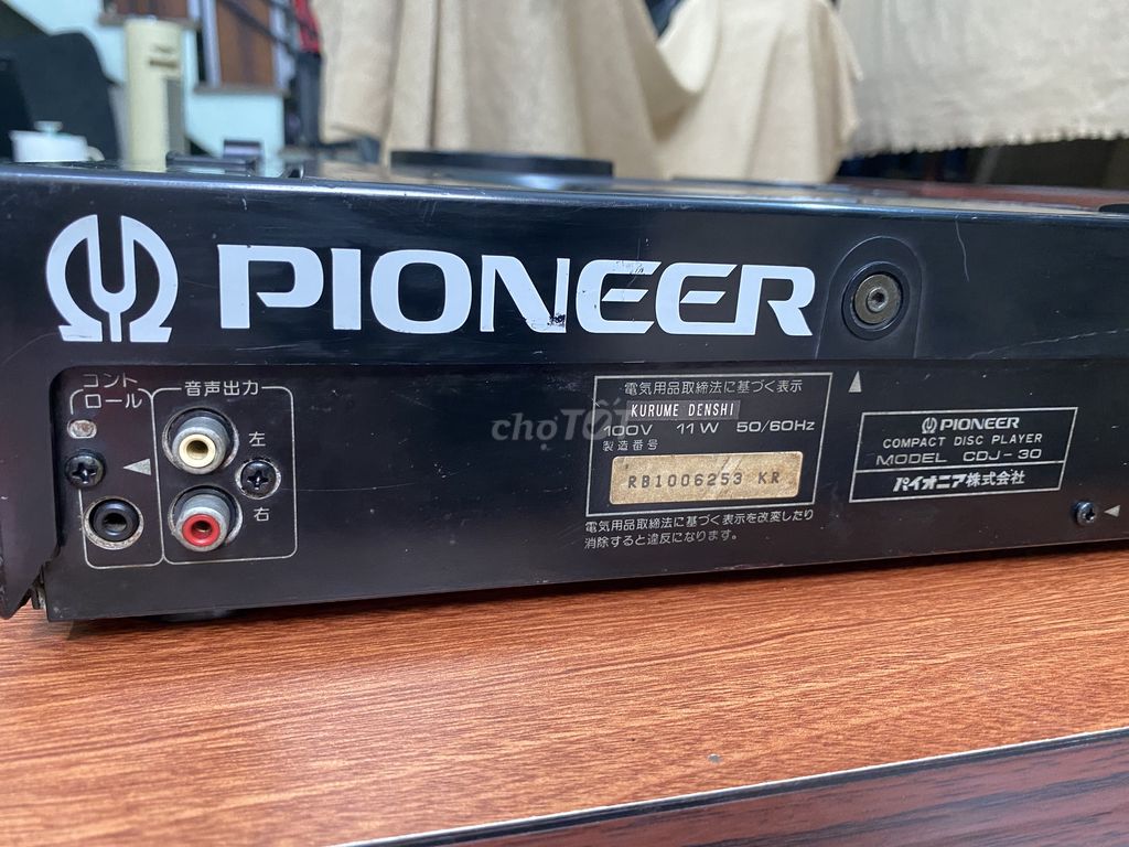 CD PIONEER CDJ-3O nhận bài nhanh không kén đĩa