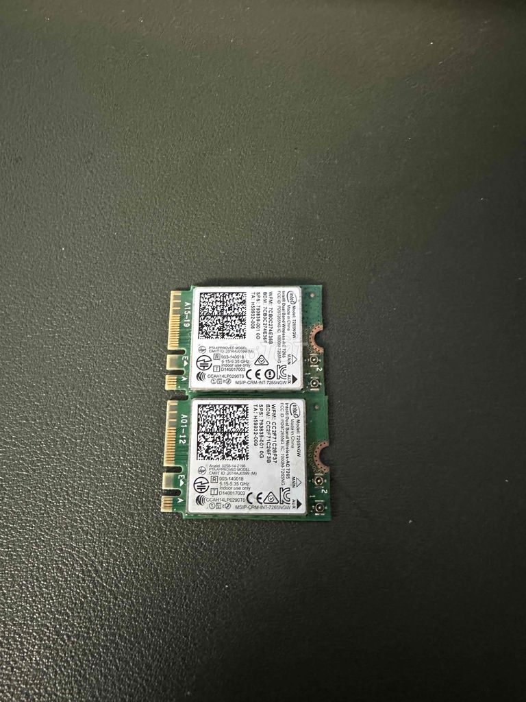 Thanh lí SSD 256Gb , card wifi , ram laptop