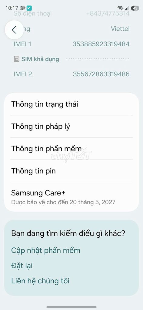 Samsung Galaxy S26 Ultra 256GB Trắng. Mua bán Điện thoại tại Quận Liên Chiểu Đà Nẵng được đăng bởi Hồng Trần hình 1